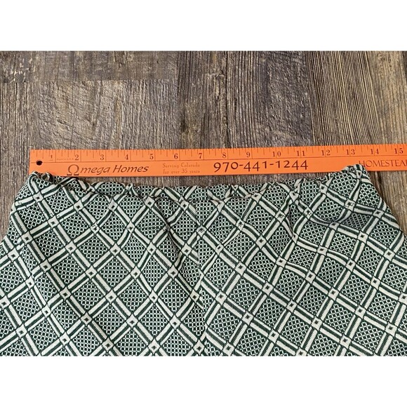 Vtg 70s ILGWU Union Made Women’s High Rise Wide Leg Pants Geometric Mod USA 6/8 - Picture 8 of 11